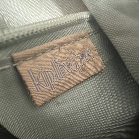 Kipling Alvar Solid Taupe Slate Grey Crossbody Bag - Picture 7 of 12